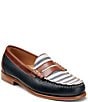 Color:Navy Multi - Image 1 - Men's Larson Nautical Weejun Penny Loafers