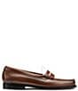 Color:Whiskey/White - Image 2 - Men's Larson Weejun Color Block Leather Loafers
