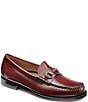 Color:Wine - Image 1 - Men's Lincoln Bit Weejun Leather Loafers