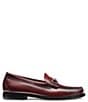 Color:Wine - Image 2 - Men's Lincoln Bit Weejun Leather Loafers
