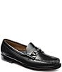 Color:Black - Image 1 - Men's Lincoln Bit Weejun Leather Loafers