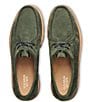 Color:Kombu Green - Image 4 - Men's Wallace Suede Two Eyed Mocs