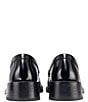 Color:Black - Image 3 - Whitney Leather Loafer Pumps