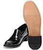 Color:Black - Image 6 - Whitney Leather Loafer Pumps