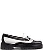 Color:Black/White - Image 2 - Whitney Wingtip Brogue Leather Weejun Loafers