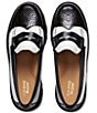 Color:Black/White - Image 4 - Whitney Wingtip Brogue Leather Weejun Loafers