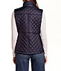 Gallery Diamond Quilted Stand Collar Snap Front Vest - Image 2