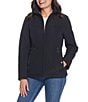 Gallery Multi Quilted Water Resistant Stand Collar Jacket, Color:Black - Image 1