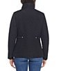 Gallery Multi Quilted Water Resistant Stand Collar Jacket, Color:Black - Image 2