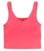 Color:Neon Pink - Image 1 - Active Big Girls 7-16 Tank Top