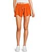 GB Mid-Rise Flippy Shorts, Color:Burnt Orange - Image 1