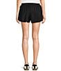 Color:Black - Image 2 - Active Mid Rise Flippy Pull-On Shorts