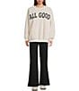 GB All Good Sherpa Pullover Sweatshirt, Color:Ivory - Image 3