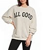 GB All Good Sherpa Pullover Sweatshirt - Image 1