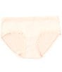 Color:Pearl - Image 1 - Big Girls 6-16 Lace Micro Brush Girlshort Panties