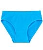 Color:Neon Blue - Image 1 - Big Girls 6-16 Neon Seamfree Bikini Panties