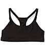 GB Big Girls 6-16 Stretch Racerback Sportsbra, Color:Black - Image 1