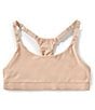 GB Big Girls 6-16 Stretch Racerback Sportsbra, Color:Buff - Image 1
