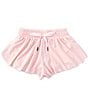 Color:Icy Pink - Image 1 - Big Girls 7-16 Active Mid-Rise Flippy Shorts