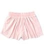 Color:Icy Pink - Image 2 - Big Girls 7-16 Active Mid-Rise Flippy Shorts