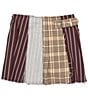 Color:Multi Plaid - Image 1 - Big Girls 7-16 Asymmetrical Plaid Skirt