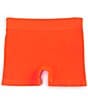 Color:Neon Orange - Image 1 - Big Girls 7-16 Bike Shorts