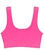 Color:Neon Pink - Image 2 - Big Girls 7-16 Crop Sport Bra