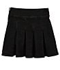 Color:Black - Image 2 - Big Girls 7-16 Denim Tennis Skirt