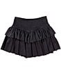 GB Big Girls 7-16 Gracie Skirt, Color:Black - Image 1