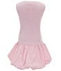 GB Big Girls Sleeveless Bubble Dress, Color:Baby Pink - Image 2