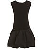 GB Big Girls Sleeveless Bubble Dress, Color:Black - Image 1