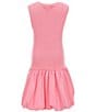 GB Big Girls Sleeveless Bubble Dress, Color:Pink - Image 2