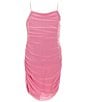 GB Big Girls Sleeveless Mini Mesh Dress, Color:Pink - Image 1