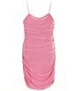 GB Big Girls Sleeveless Mini Mesh Dress, Color:Pink - Image 2