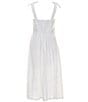 Color:White - Image 2 - Big Girls 7-16 Sleeveless Tie Strap Dress