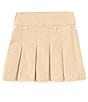 Color:Sand - Image 2 - Big Girls 7-16 Twill Tennis Skirt