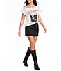 GB Blondie Off-The-Shoulder Graphic Tee - Image 3