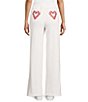GB Candy Cane Wide Leg Coordinating Sweatpants - Image 2