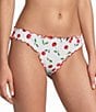 GB Cherry Glaze Lettuce Edge Classic Hipster Swim Bottom - Image 3