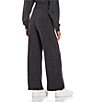 Color:Charcoal - Image 2 - Coordinating High Rise Ribbed Knit Pants