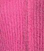 Color:Rose Pink - Image 4 - Coordinating Ribbed Eyelash Knit Hoodie