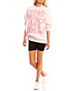 Color:Pale Pink - Image 3 - Country Club Long Sleeve Crew Sweatshirt