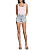 GB Cut Off Denim Shorts - Image 3