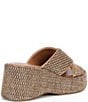 GB Day-Off Raffia Cross Banded Platform Sandals - Image 2