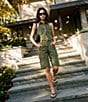 GB Denim Coordinating Cargo Jorts - Image 5