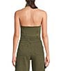 GB Denim Halter Coordinating Vest - Image 2