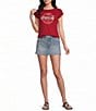 GB Denim Mini Skort - Image 3