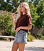 GB Denim Mini Skort - Image 5