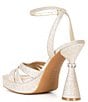 Color:Sand Gold - Image 3 - Dream-Land Rhinestone Heel Charm Dress Sandals