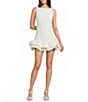 GB Drop Waist Bubble Hem Ruffle Mini Dress - Image 1